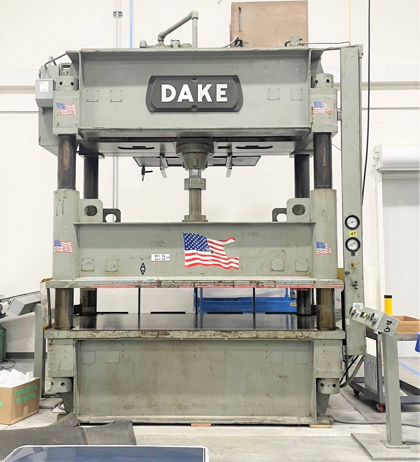 150 Ton Dake Press • Used Dake 27-818 Press